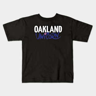 Oakland Unicorn Kids T-Shirt